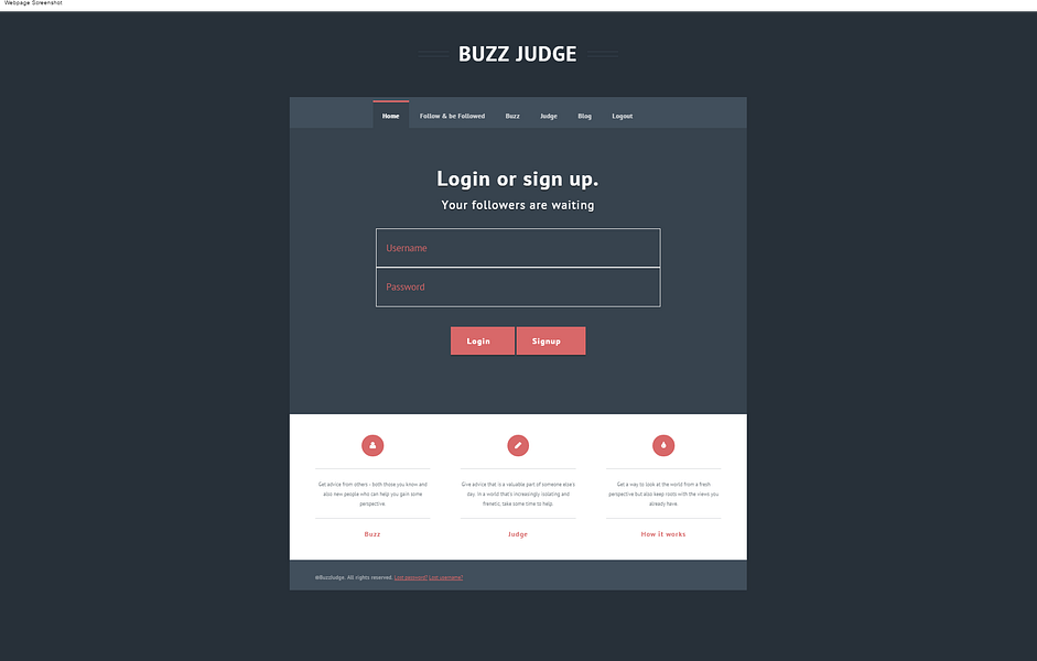 Buzz Judge