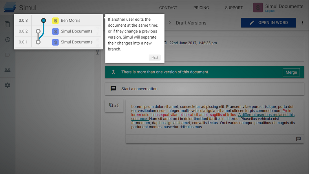 Simul Documents