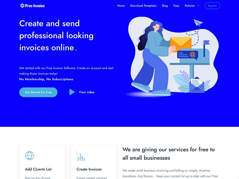 Free Invoice Software