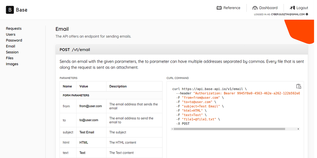 Base API