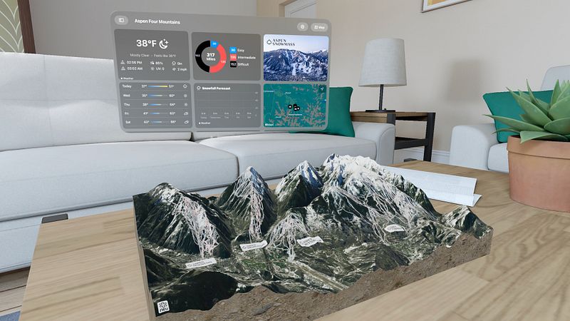 Screenshot of Ski Slopes Maps NEU