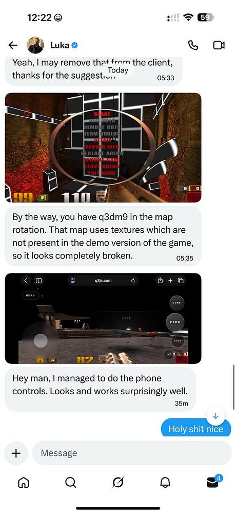 Screenshot of a web interface showing a side navigation bar and main content area with log entries and user actions.