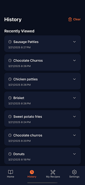 FryAI - Air Fryer Recipes