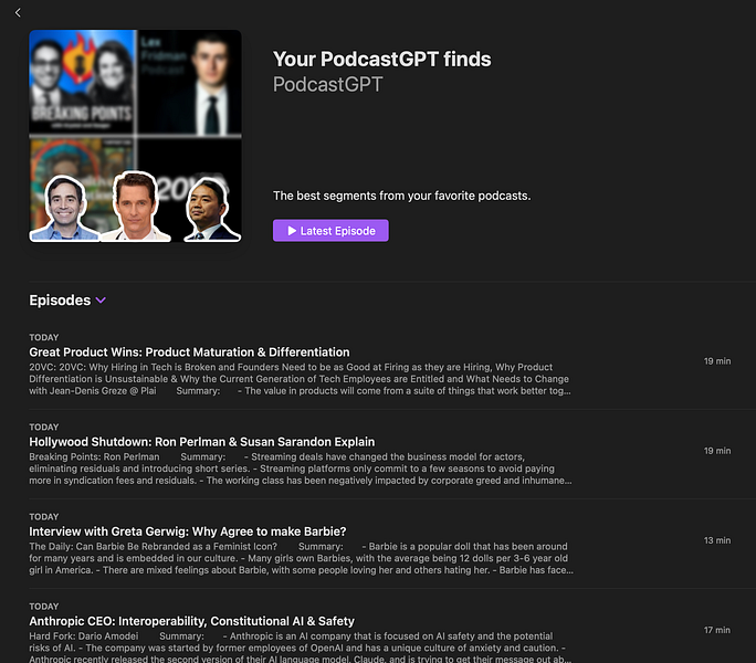 PodcastGPT