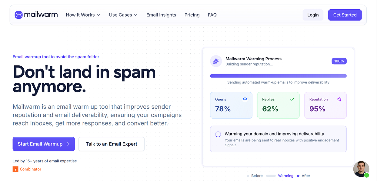Mailwarm