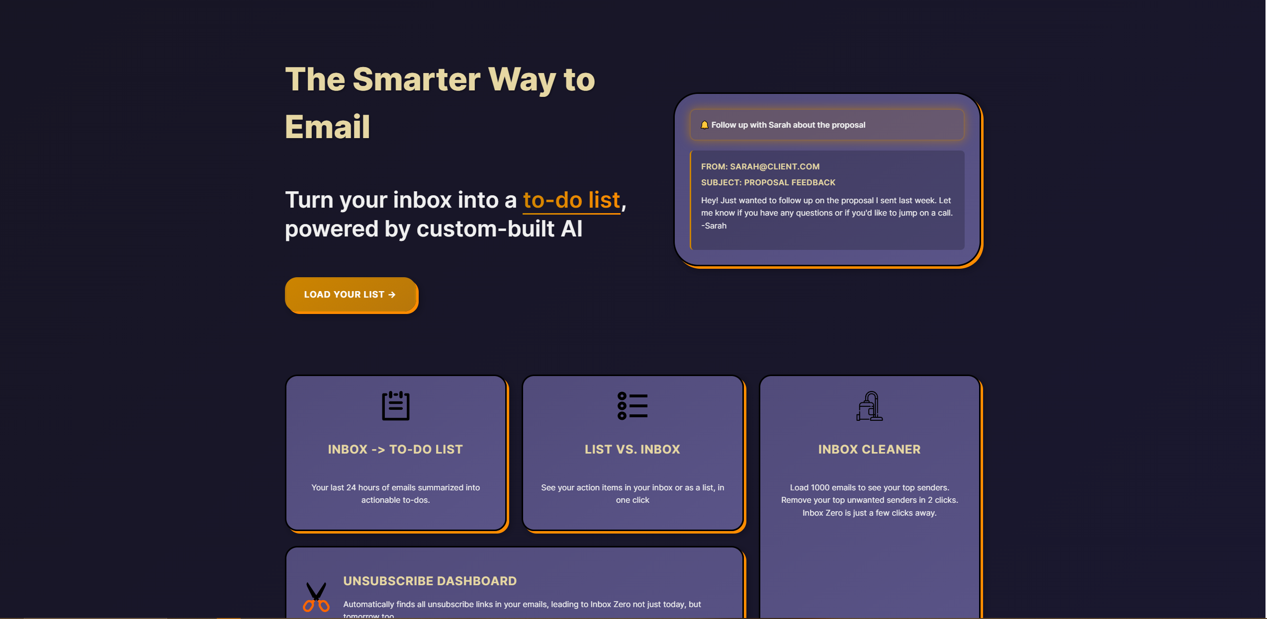 MailMind: Automatically turn your inbox into a to-do list