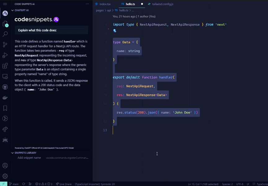 Code Snippets AI