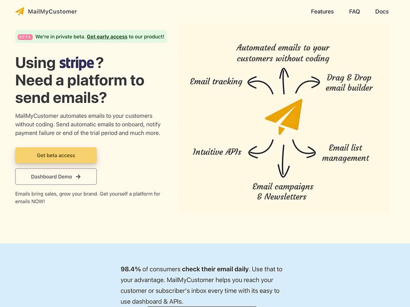 MailMyCustomer