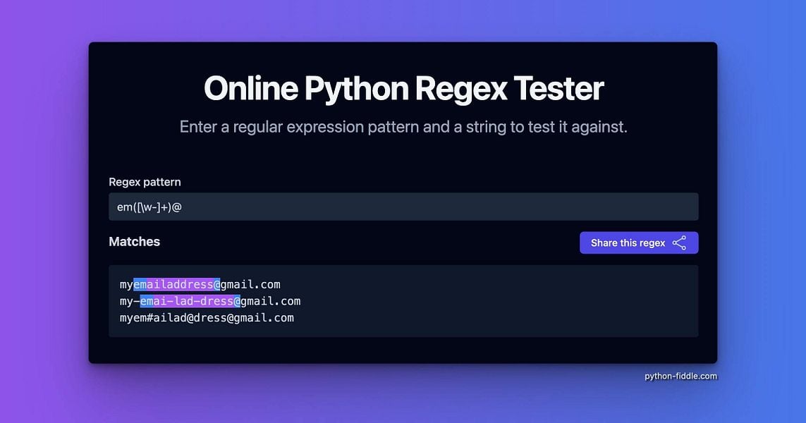 Python-Fiddle