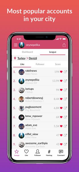 Liker Analyzer for Instagram