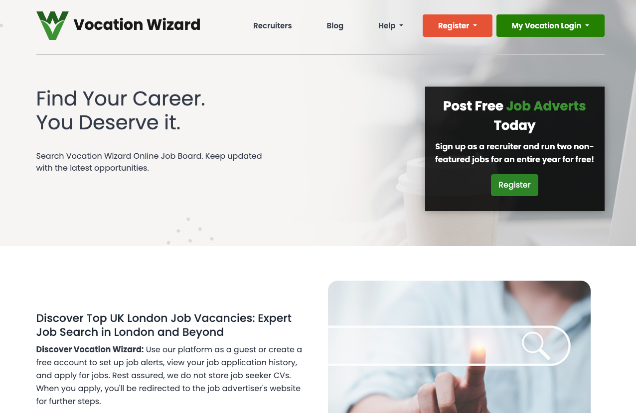 Vocation Wizard: Jobseekers find jobs. Recruitment agencies | BetaList