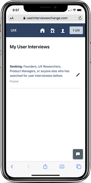 The User Interview Exchange