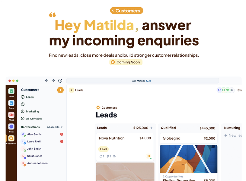 Matilda Workspace