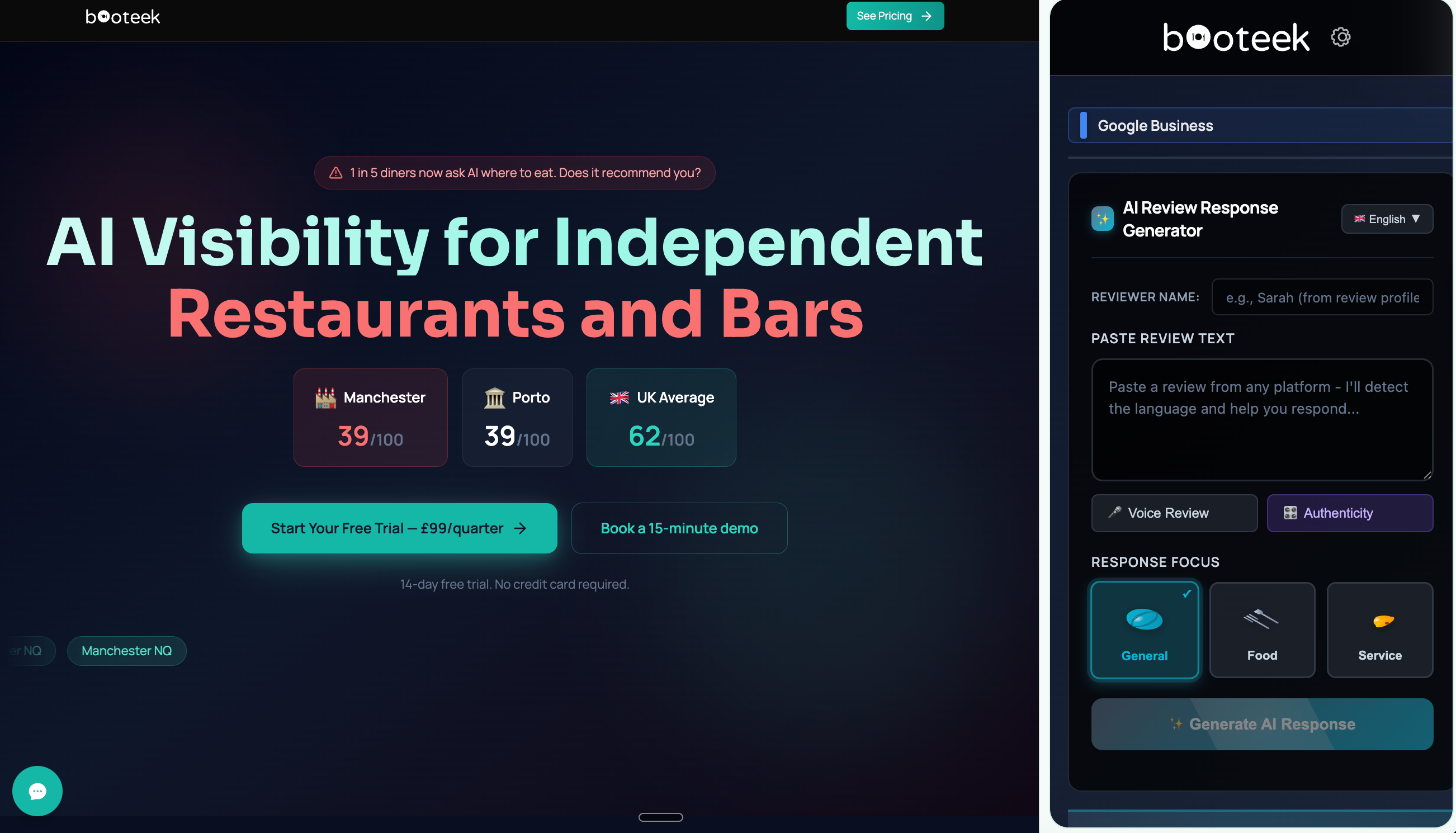 booteek AI: AI visibility solution for independent | BetaList