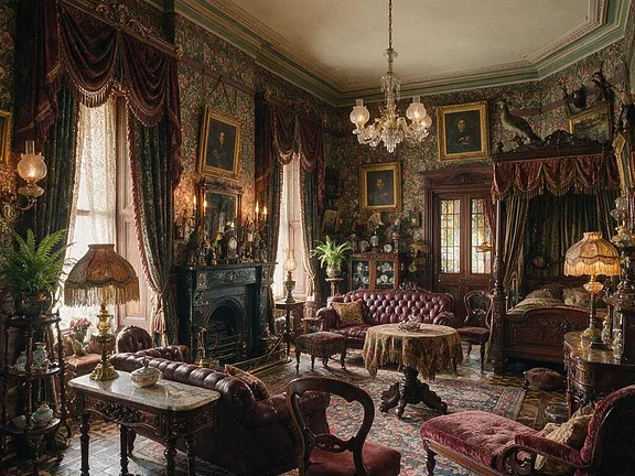 A room in the Victorian style