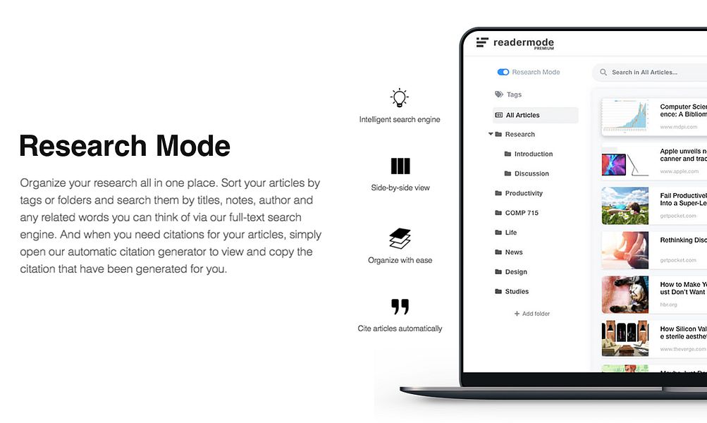 Reader Mode Premium