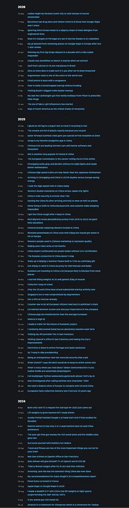 Screenshot of a blog homepage featuring a large header image and a grid of blog post previews with titles and dates.