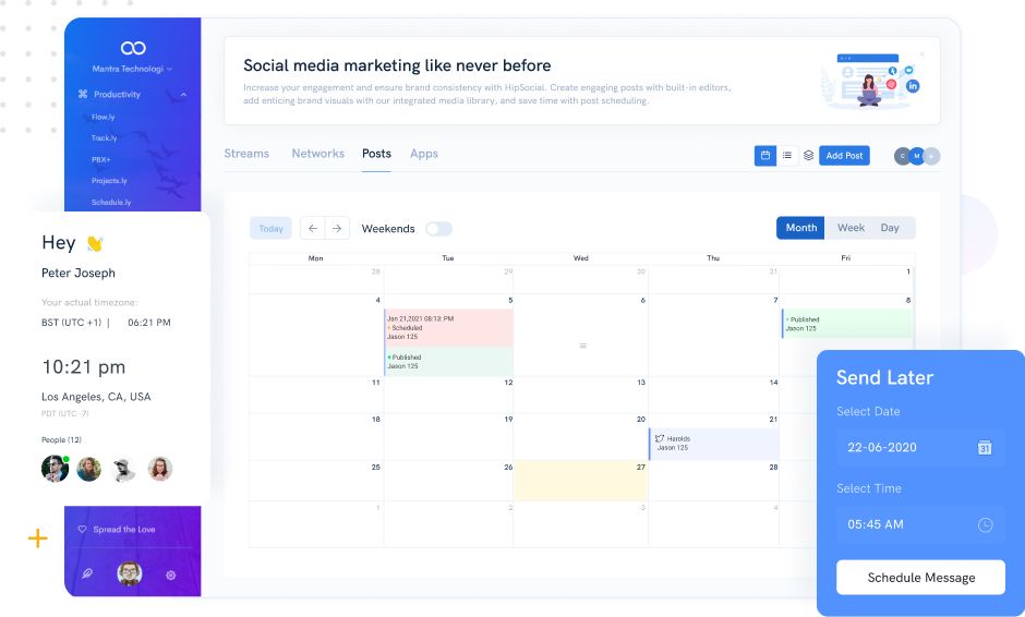 HipSocial by 500apps