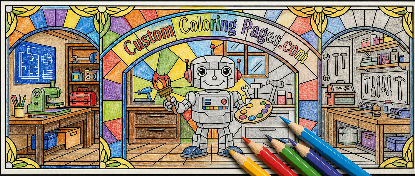 Custom Coloring Pages