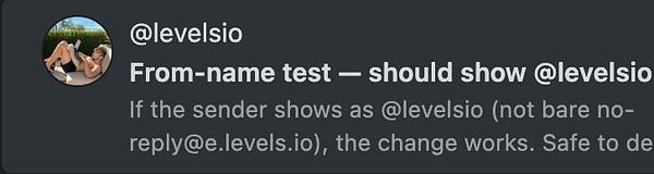Screenshot of email notification settings in Shopify with 'From name' and 'From email' fields filled.