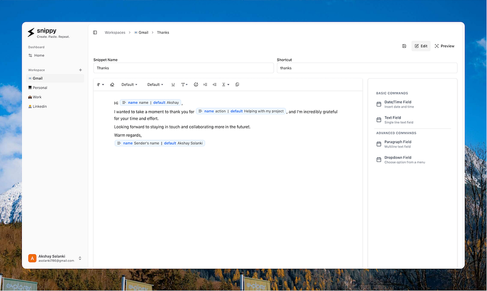 Snippy: Your Snippets, Everywhere | BetaList