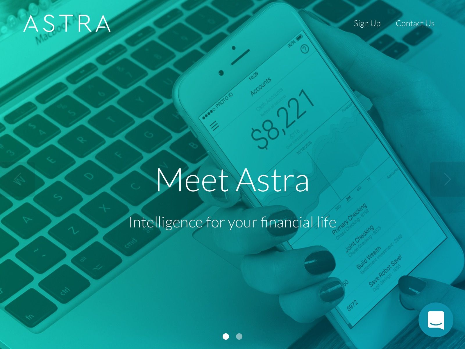 Astra: Intelligence for your financial life | BetaList