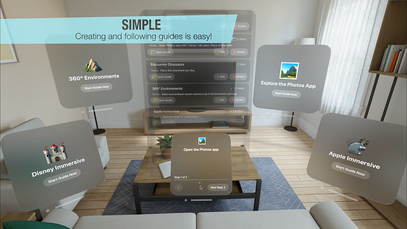 Screenshot of Guided Guest Mode: Device Demo