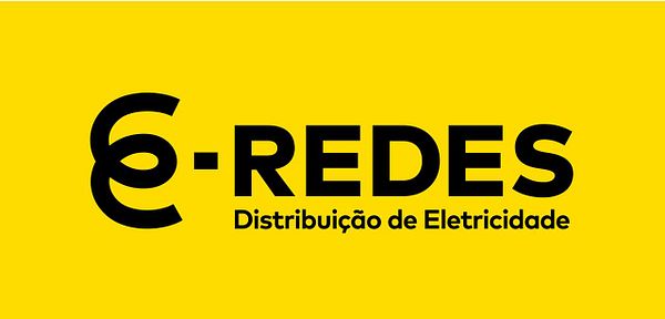 The image features the logo of E-Redes, a Portuguese electricity distribution company.