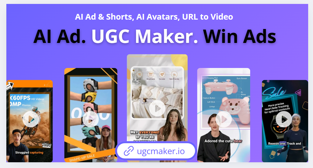 UGC Maker: Generate UGC-style ad videos from your product | BetaList