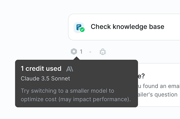 The image displays a task interface related to cost optimization in a knowledge base system.