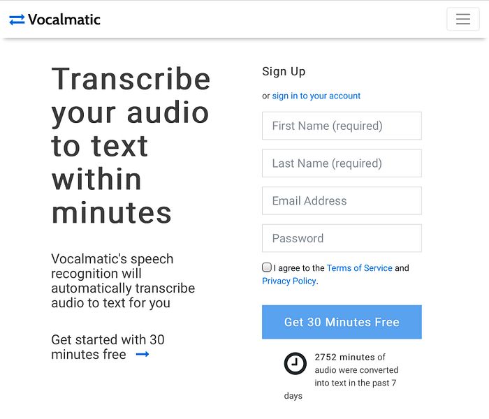 Vocalmatic