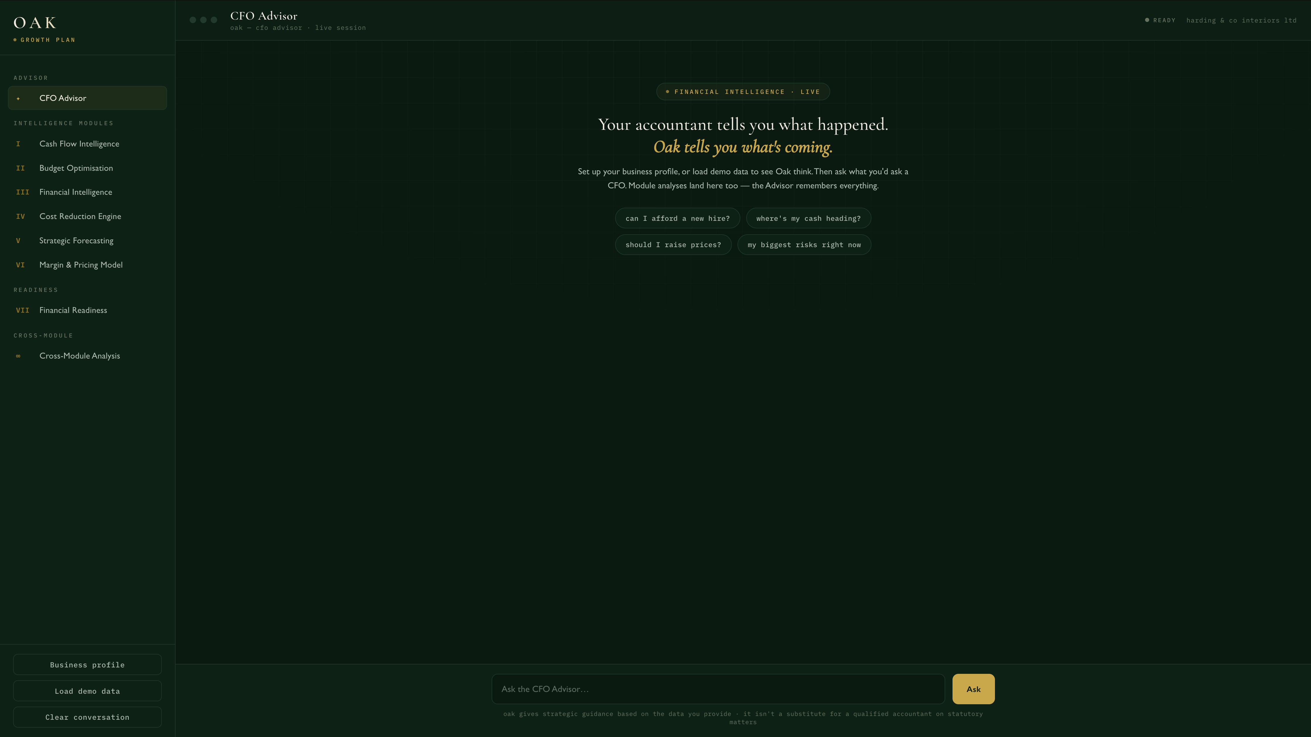Oak: Deliver institutional-grade financial intelligence to | BetaList