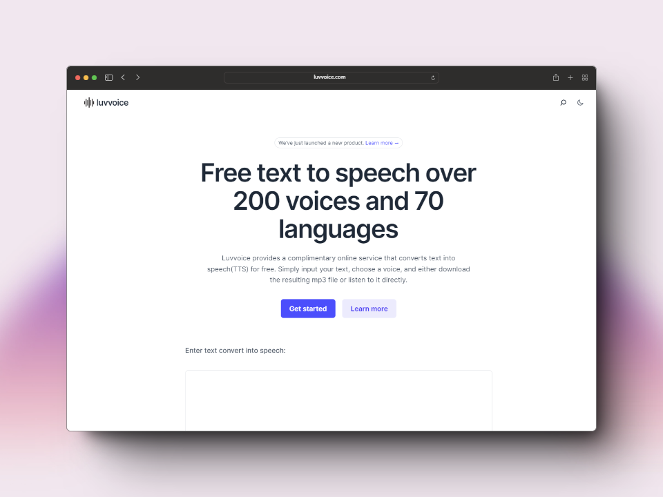 luvvoice-free-text-to-speech-over-50-language-and-200-betalist