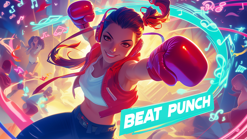 Screenshot of Beat Punch: Music & Fitness