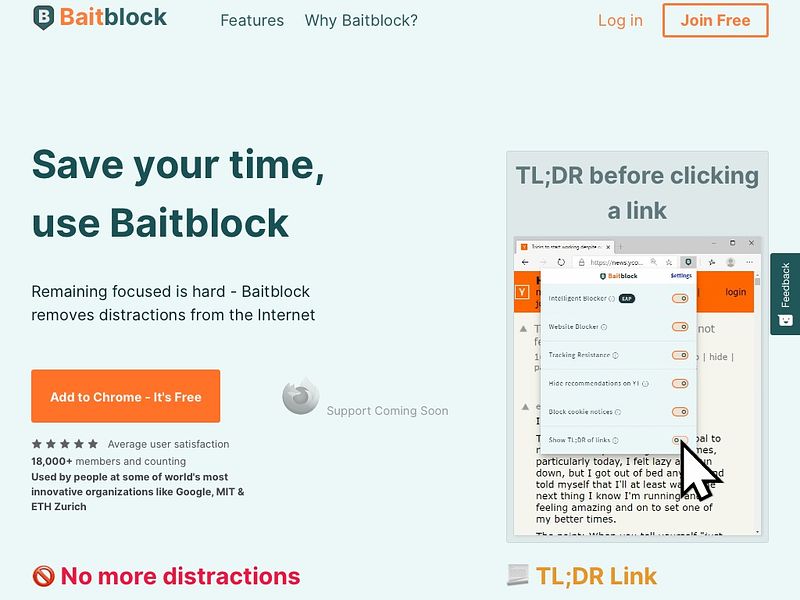 Baitblock