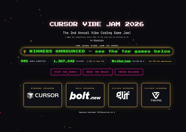 Screenshot of the vibejam.com website homepage displaying various music mood categories for playlist creation.