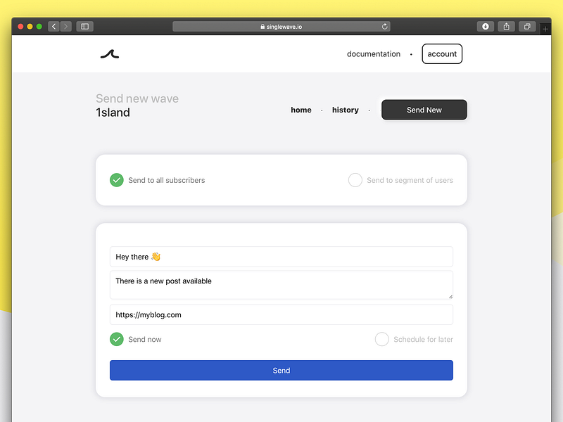 SingleWave