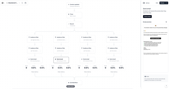 Screenshot of a Facebook Ads Manager interface showing the creation of a Facebook Ads campaign with the campaign objective of Messages, named '30 day' and using the Conversion API integration.