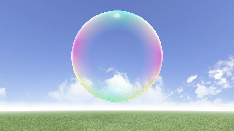 Screenshot of Bubbles Vision