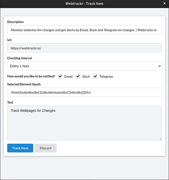 Webtrackr