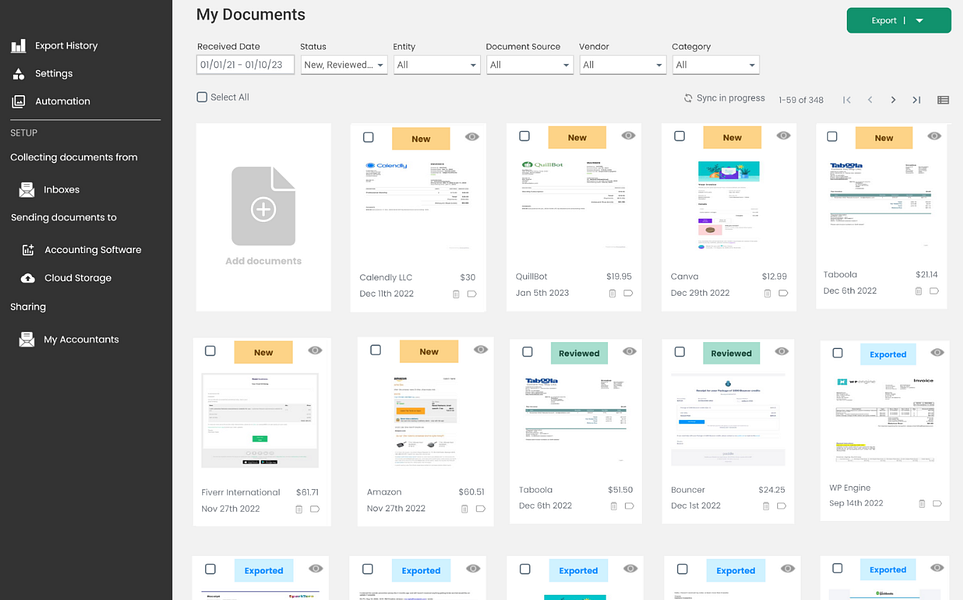 Receipty: Receipt management app for business | BetaList
