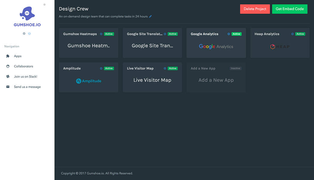 Gumshoe.io