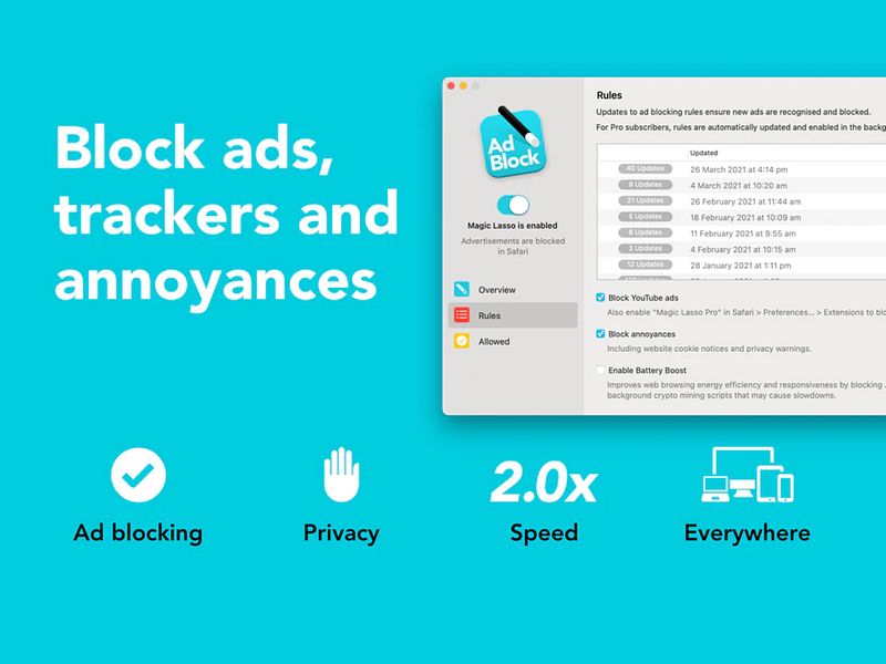 Magic Lasso Adblock 3.0