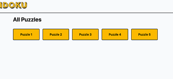 The image displays a user interface for a puzzle game titled 'Hidoku'.