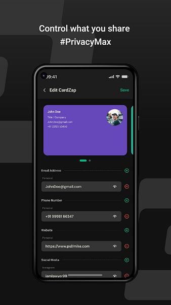 CardZap - Digital Business Card