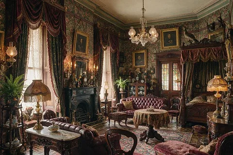 A room in the Victorian style