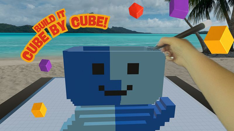 Screenshot of Kooboori: Cube Building Game