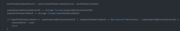 Screenshot of a JSON comparison highlighting case sensitivity differences in posts related to X integration.