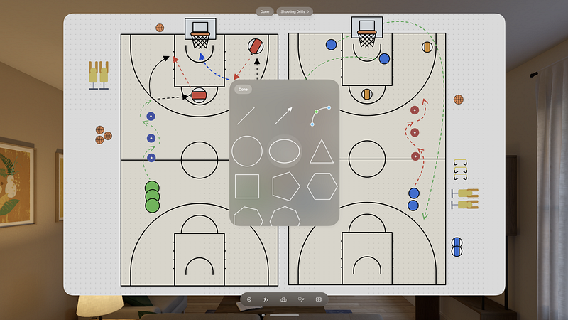 Basketbal Klembord | Sportartikelen Whiteboard