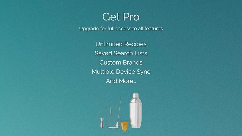 Screenshot of Mixology: The Last Word